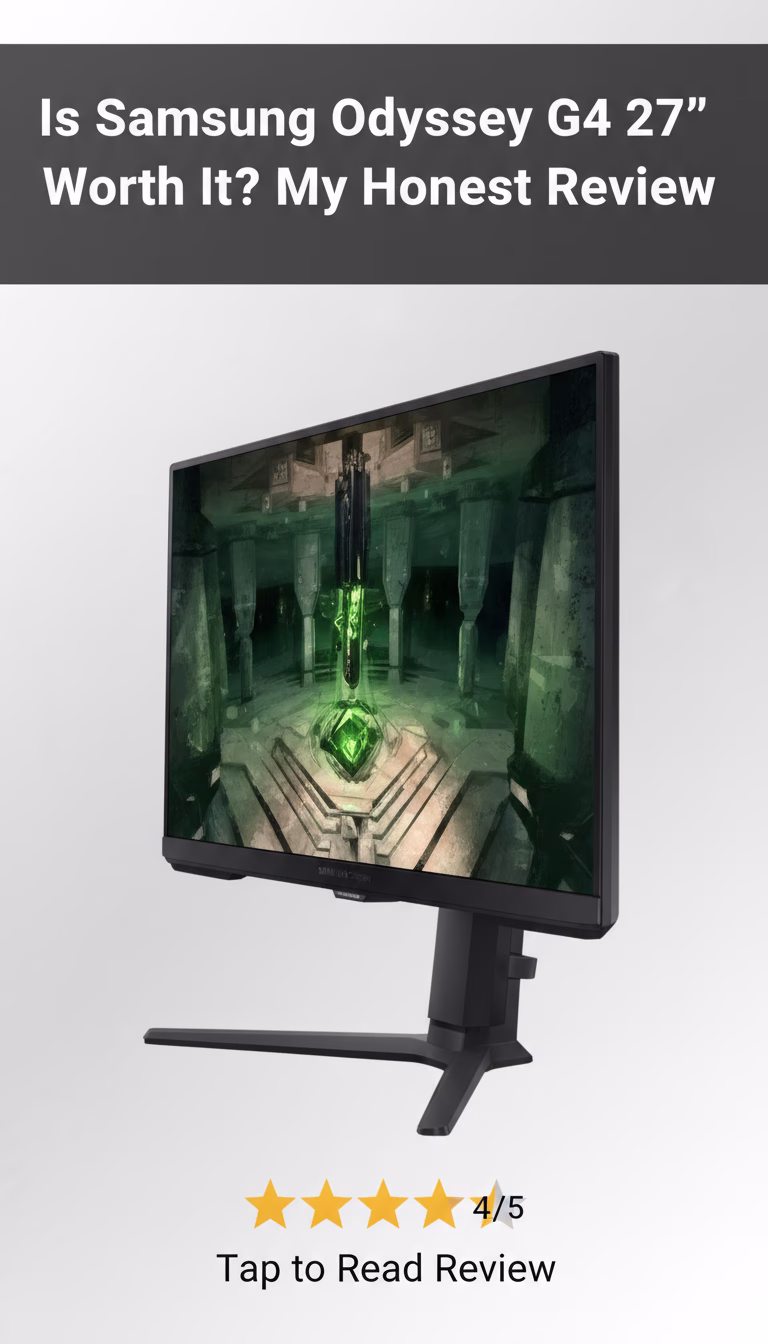 Samsung Odyssey G4 27" Full HD Gaming Monitor Review