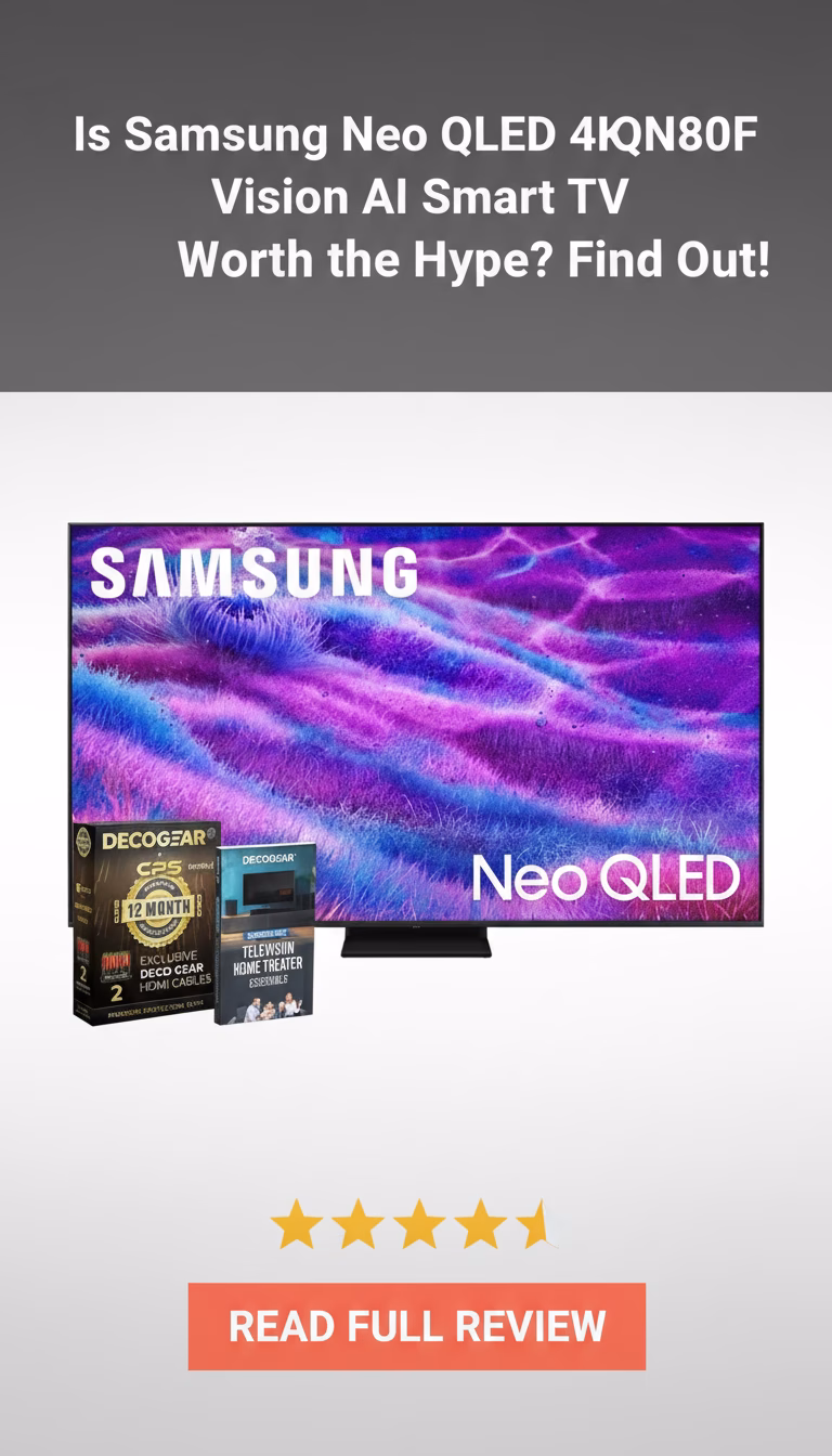Samsung Samsung Neo QLED 4K QN80F Vision AI Smart TV