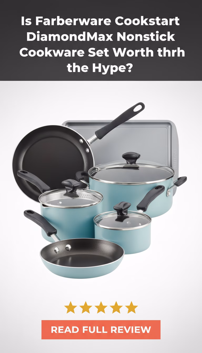 Farberware Farberware Cookstart DiamondMax Nonstick Cookware Set