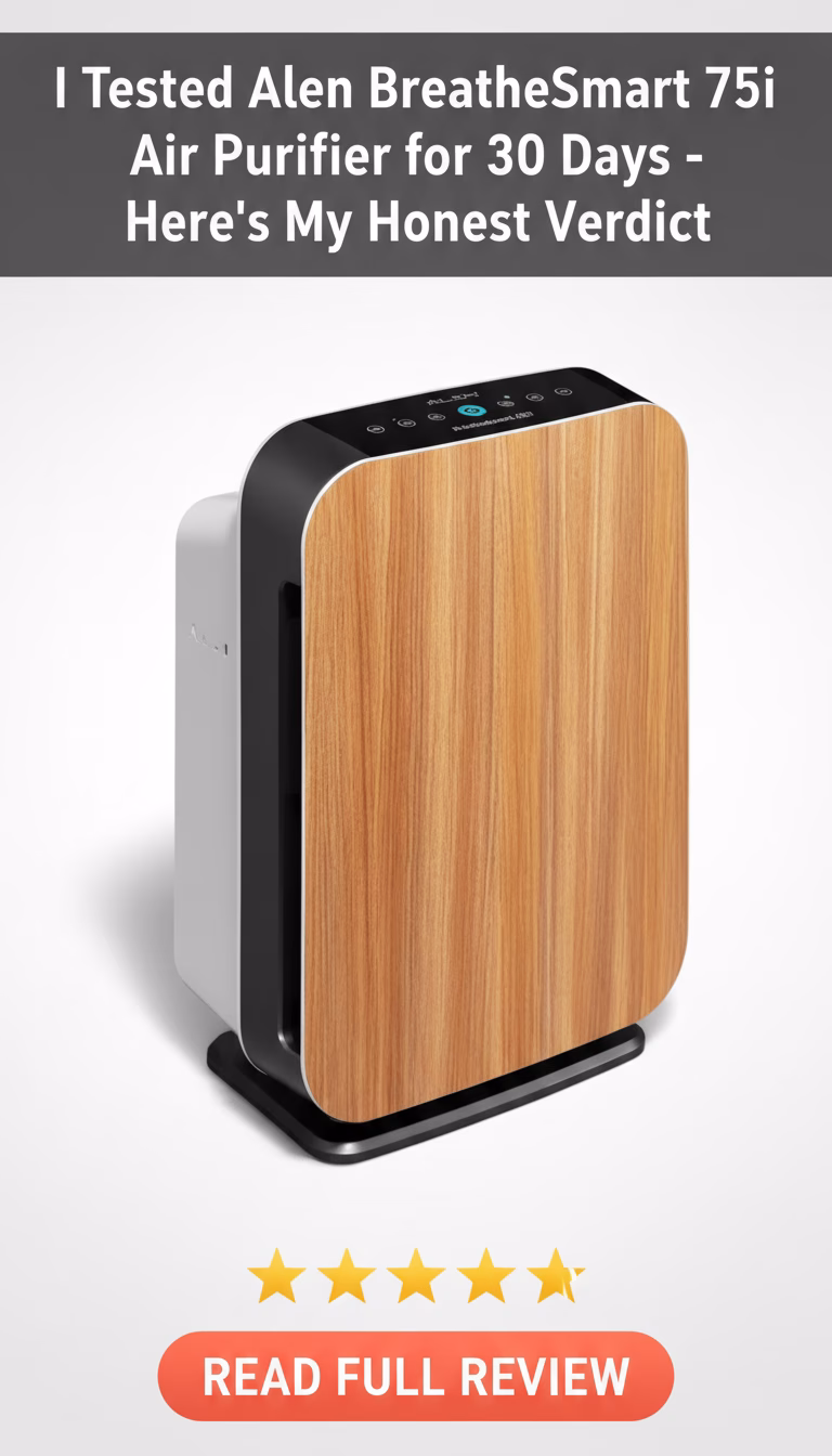 Alen Alen Air Purifier BreatheSmart 75i Hepa w Filter for Large Rooms up to 2600 Sq. Ft