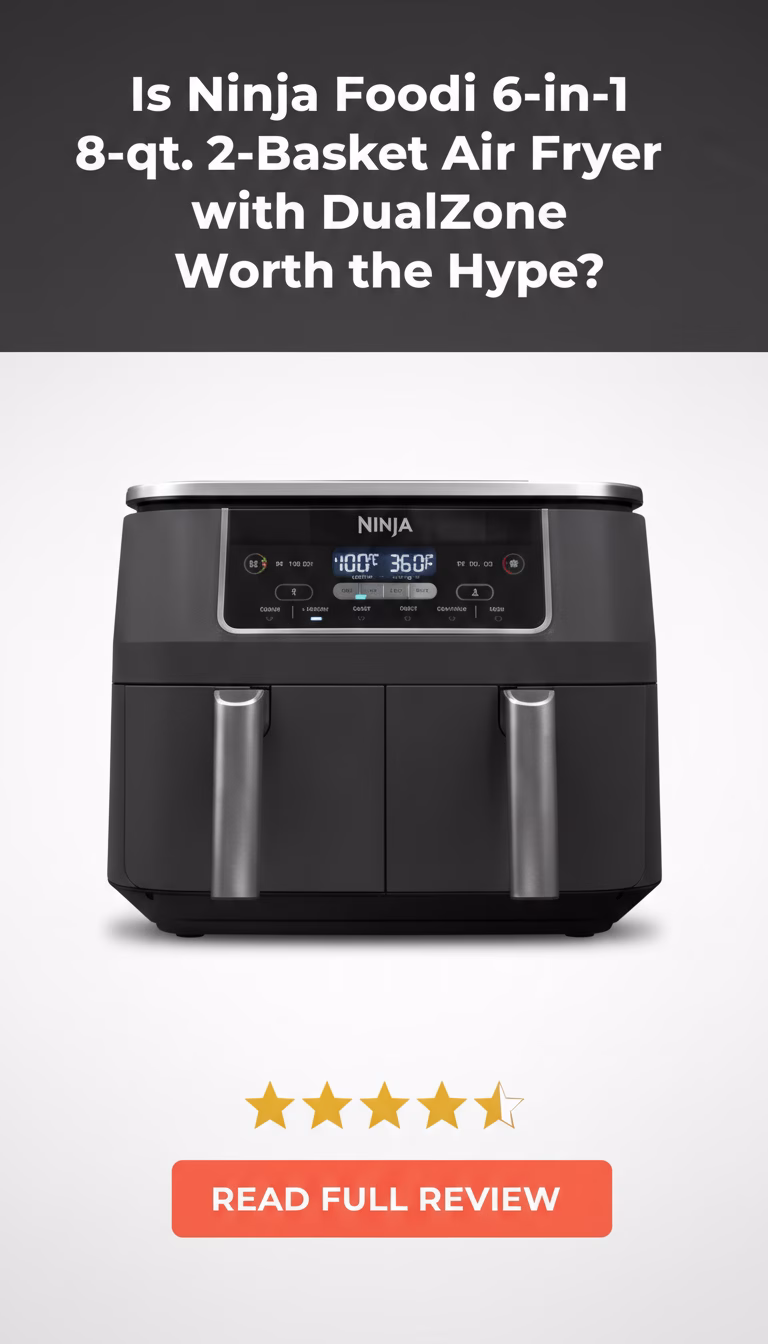 Ninja Foodi 6-in-1 8-qt. 2-Basket Air Fryer with DualZone Review