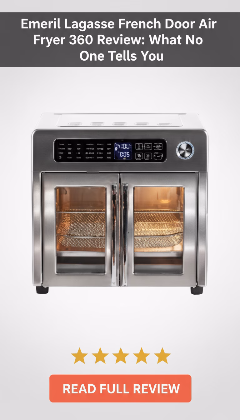 Emeril Lagasse French Door Air Fryer 360 Review