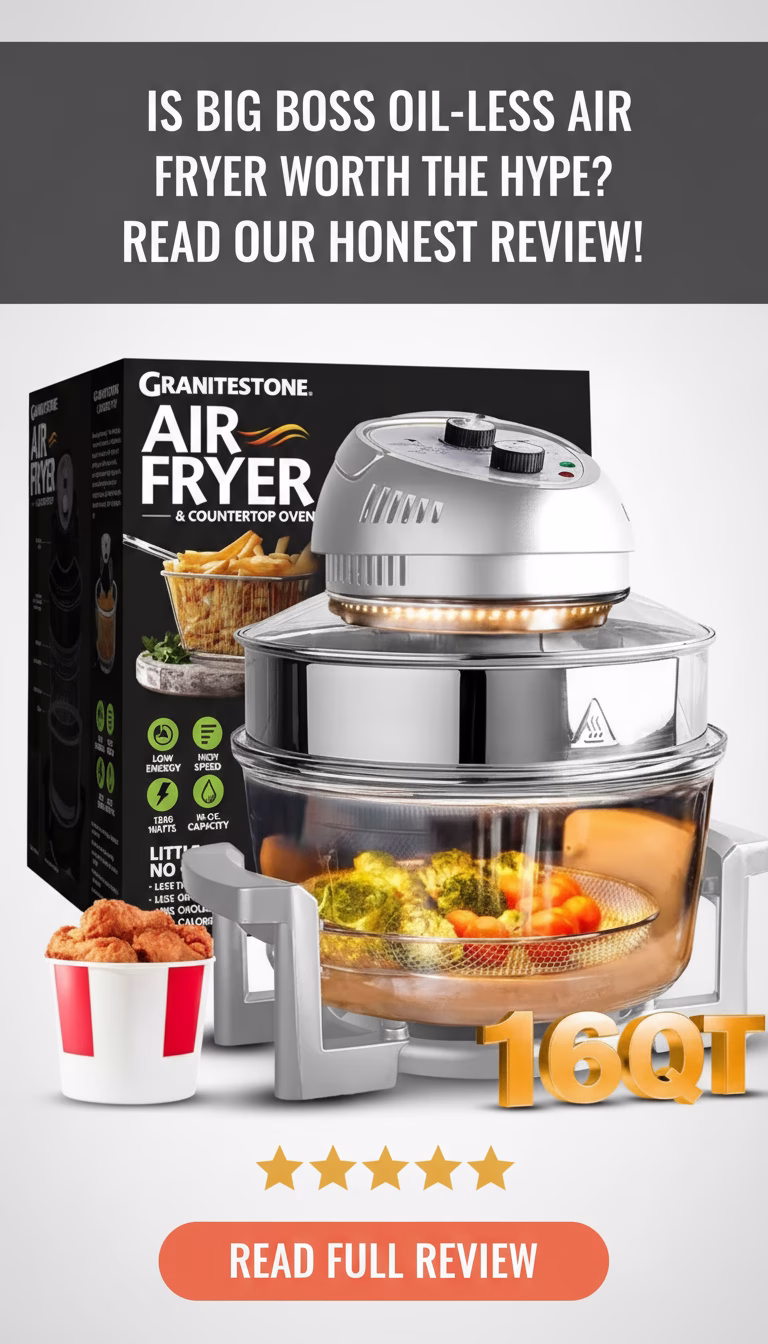 Big Big Boss Oil-Less Air Fryer