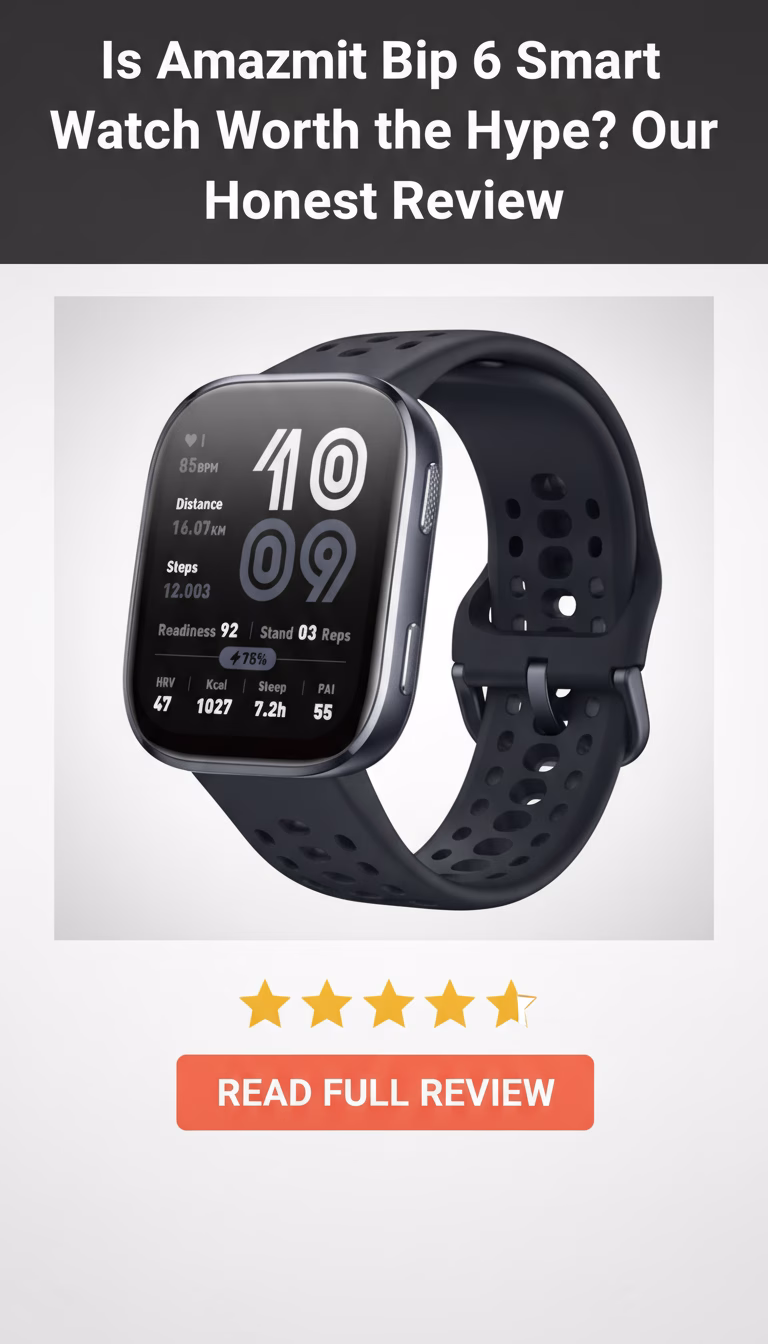 Amazfit Bip 6 Smart Watch Review