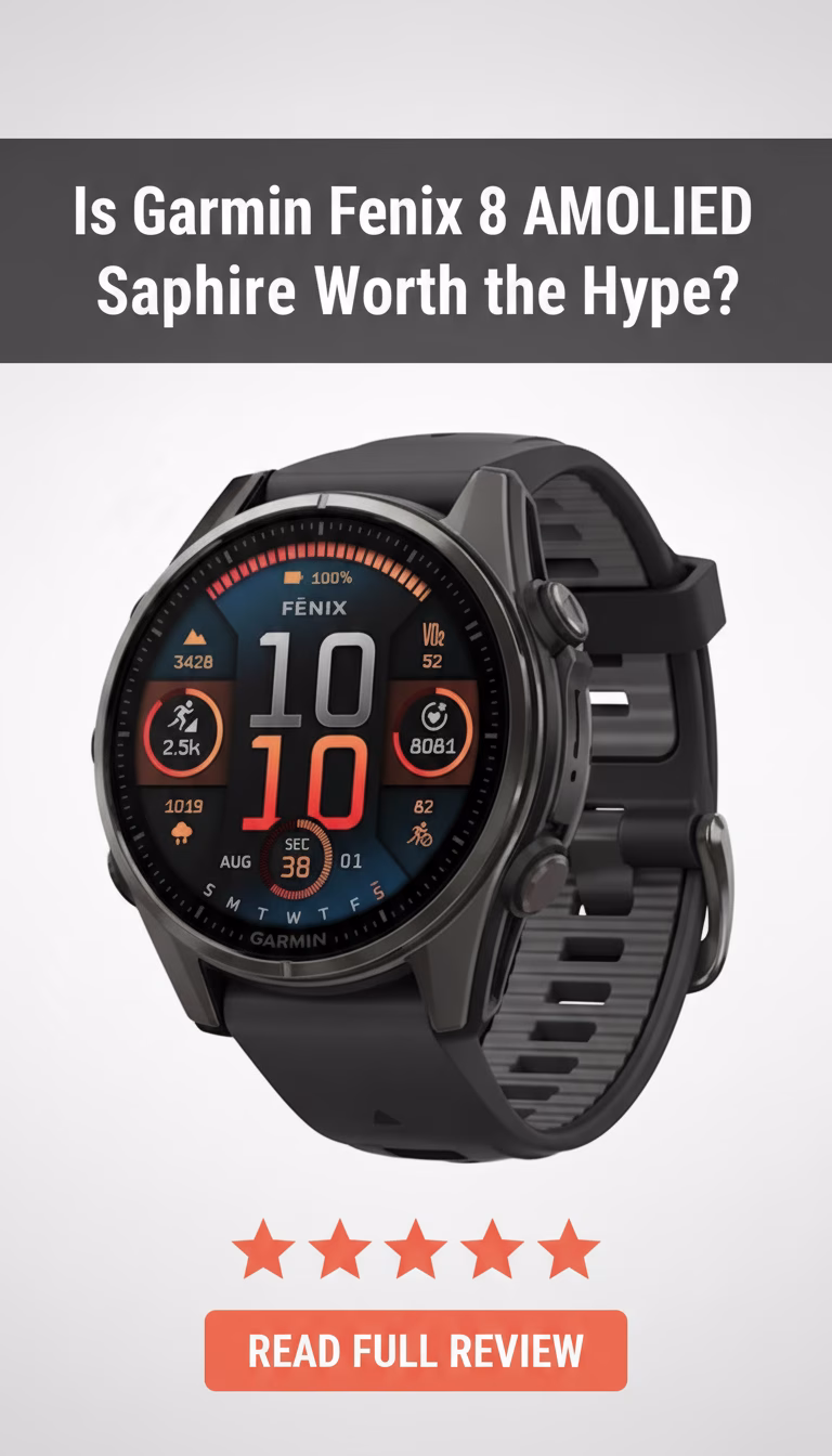 Garmin Fenix 8 AMOLED Sapphire Review