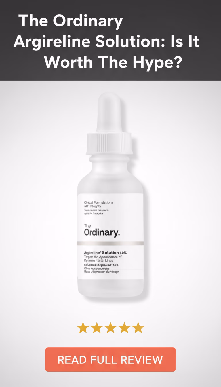 The Ordinary Argireline Solution Review