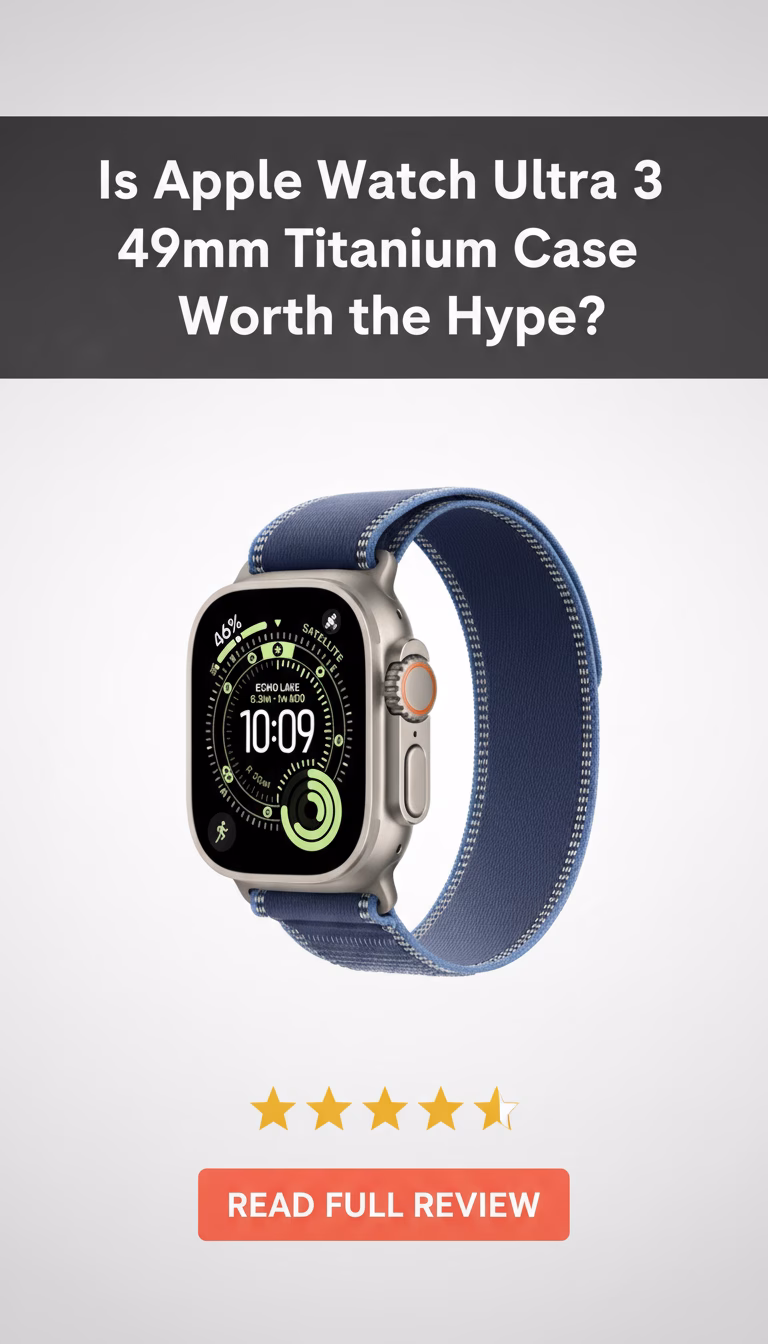 Apple Apple Watch Ultra 3 49mm Titanium Case