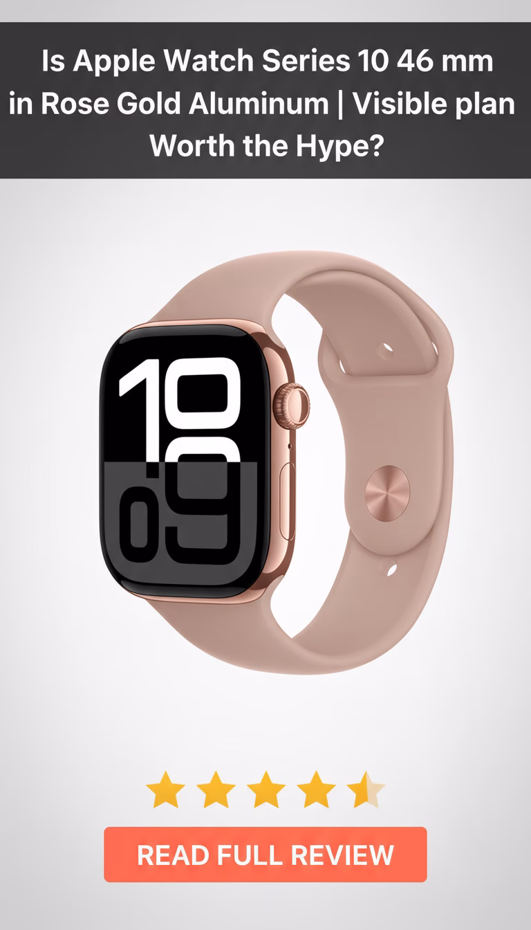 Apple Watch Series 10 46mm Rose Gold Aluminum Review