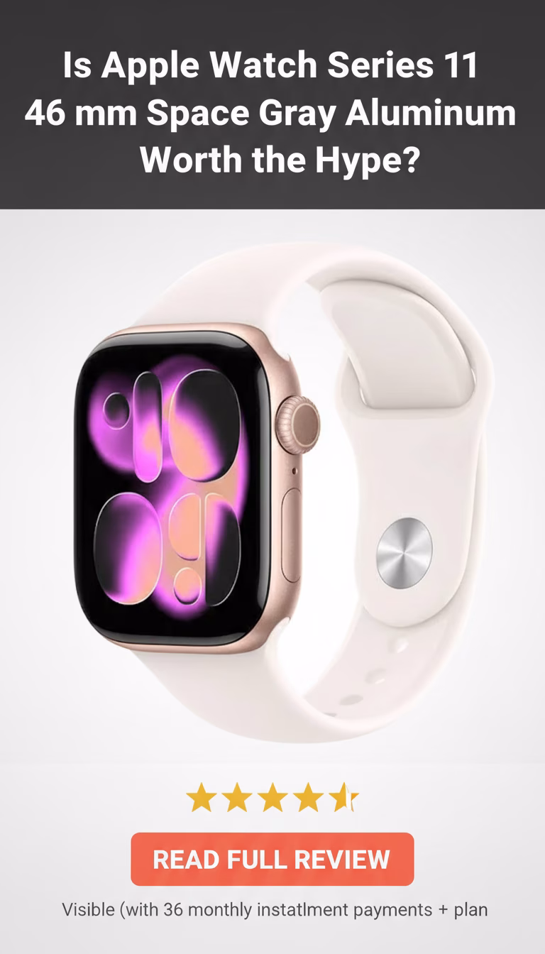 Apple Watch Series 11 46mm Space Gray Aluminum Review