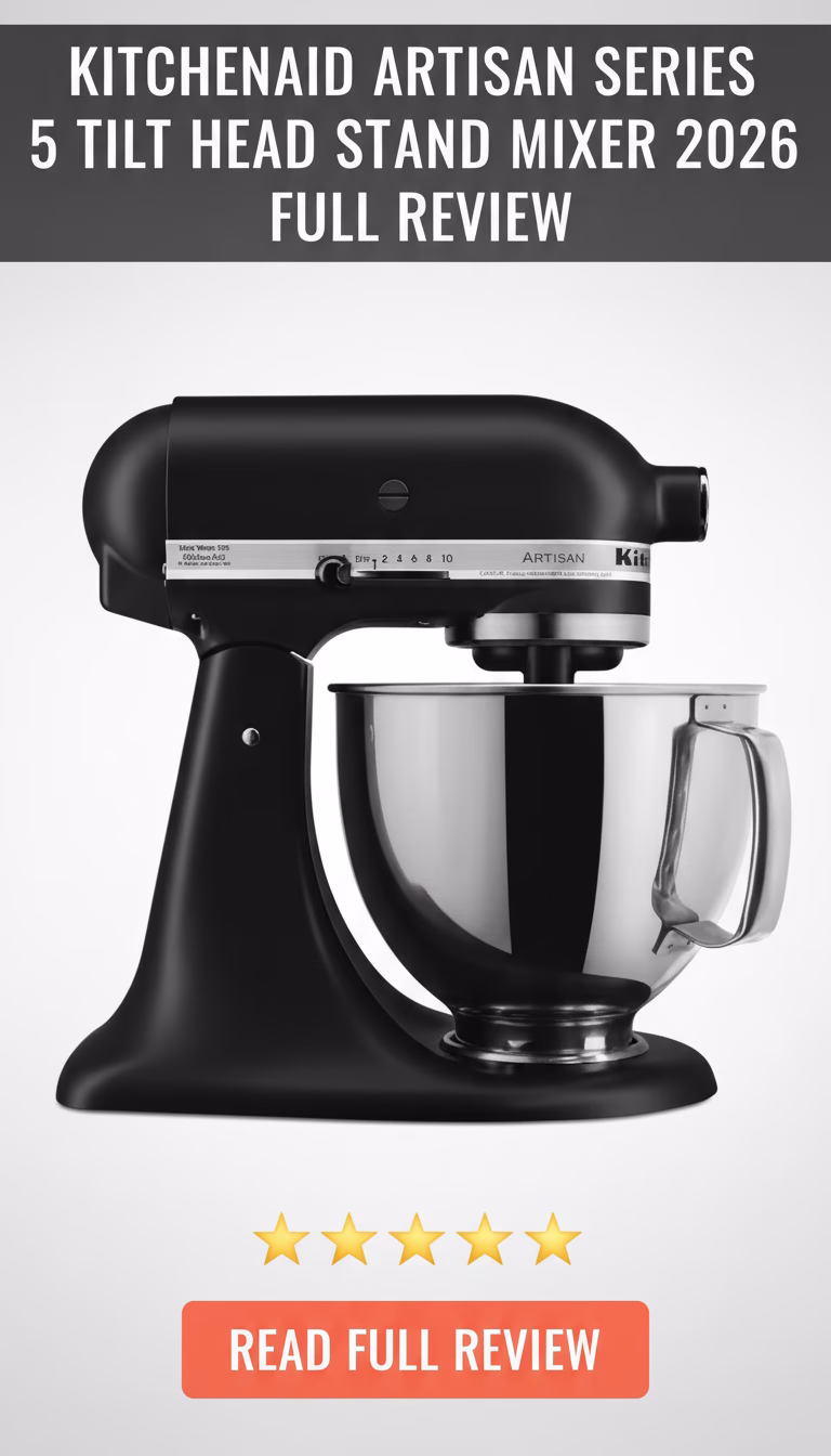 KitchenAid Artisan Series 5 Tilt Head Stand Mixer Review