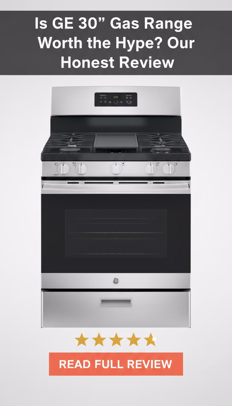 GE GE 30" Gas Range Review 2026: Is It Worth Buying?