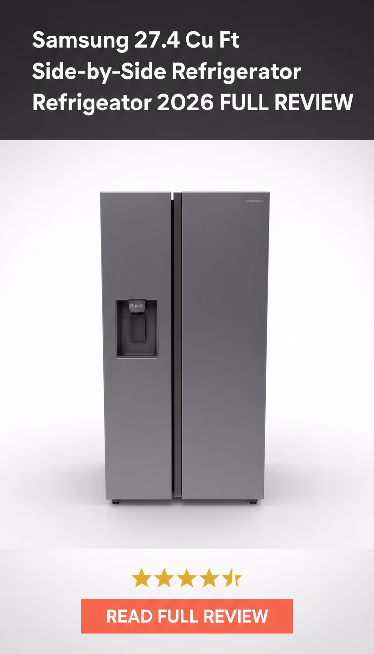 Samsung Samsung 27.4 Cu Ft Side by Side Refrigerator