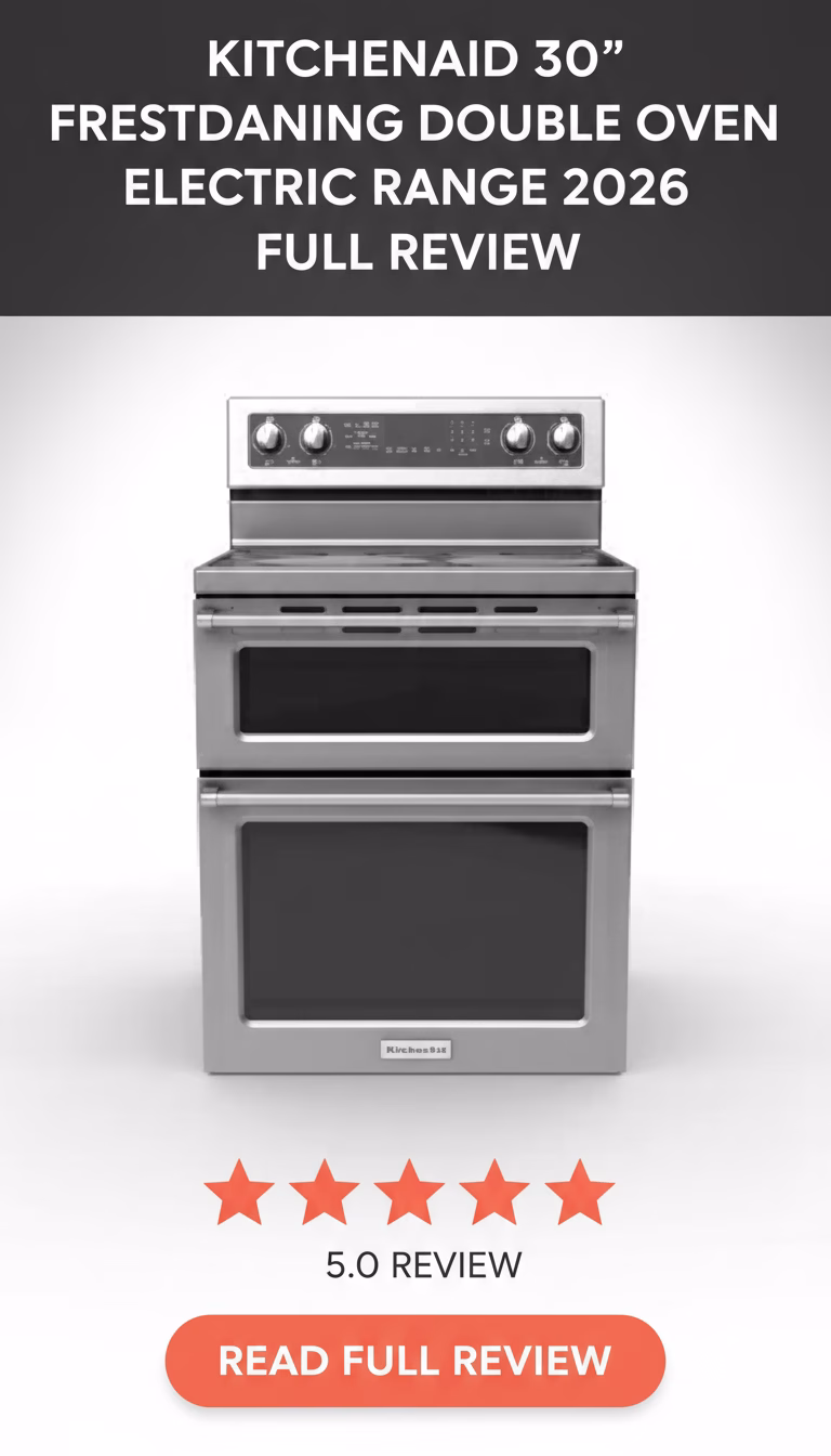 KitchenAid 30" Freestanding Double Oven Electric Range Review