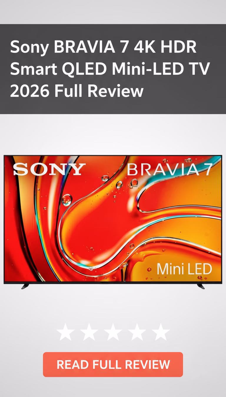 Sony Sony BRAVIA 7 4K HDR Smart QLED Mini-LED TV