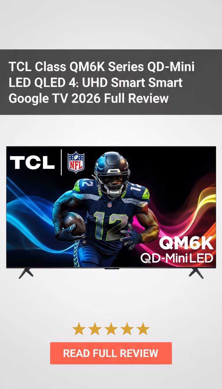 TCL TCL Class QM6K Series QD-Mini LED QLED 4K UHD Smart Google TV