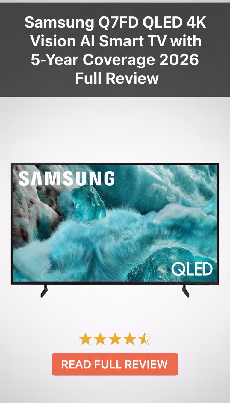 Samsung Samsung Q7FD QLED 4K Vision AI Smart TV with 5-Year Coverage