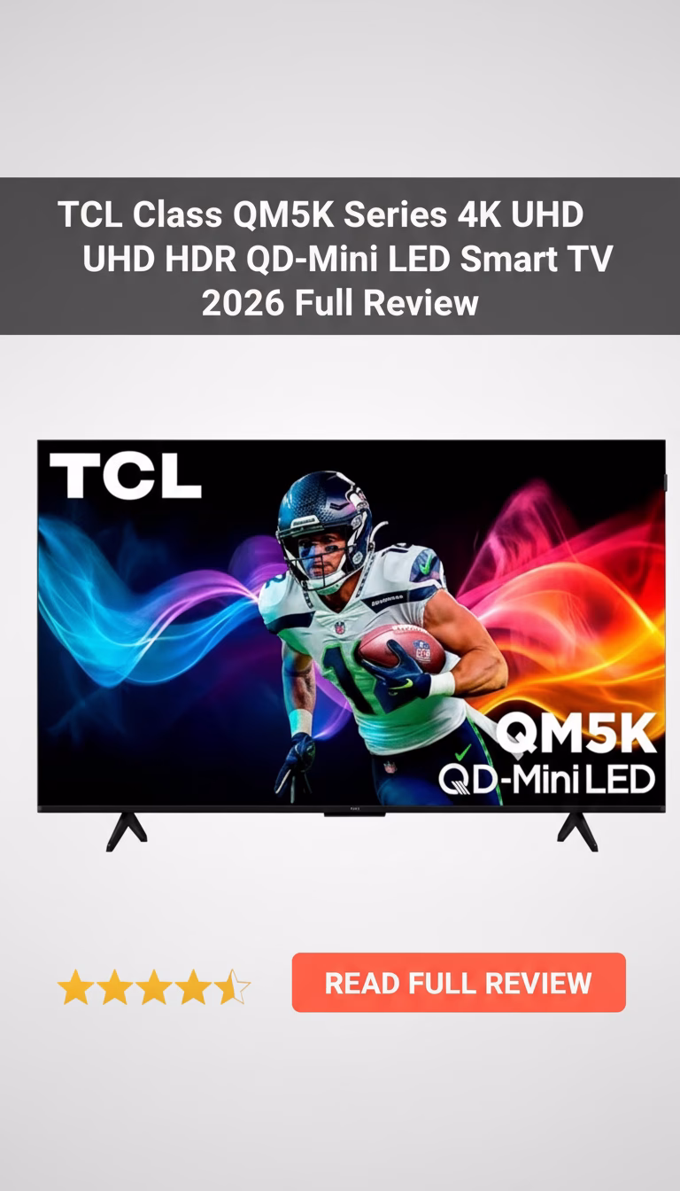 TCL TCL Class QM5K Series 4K UHD HDR QD-Mini LED Smart TV with Google TV