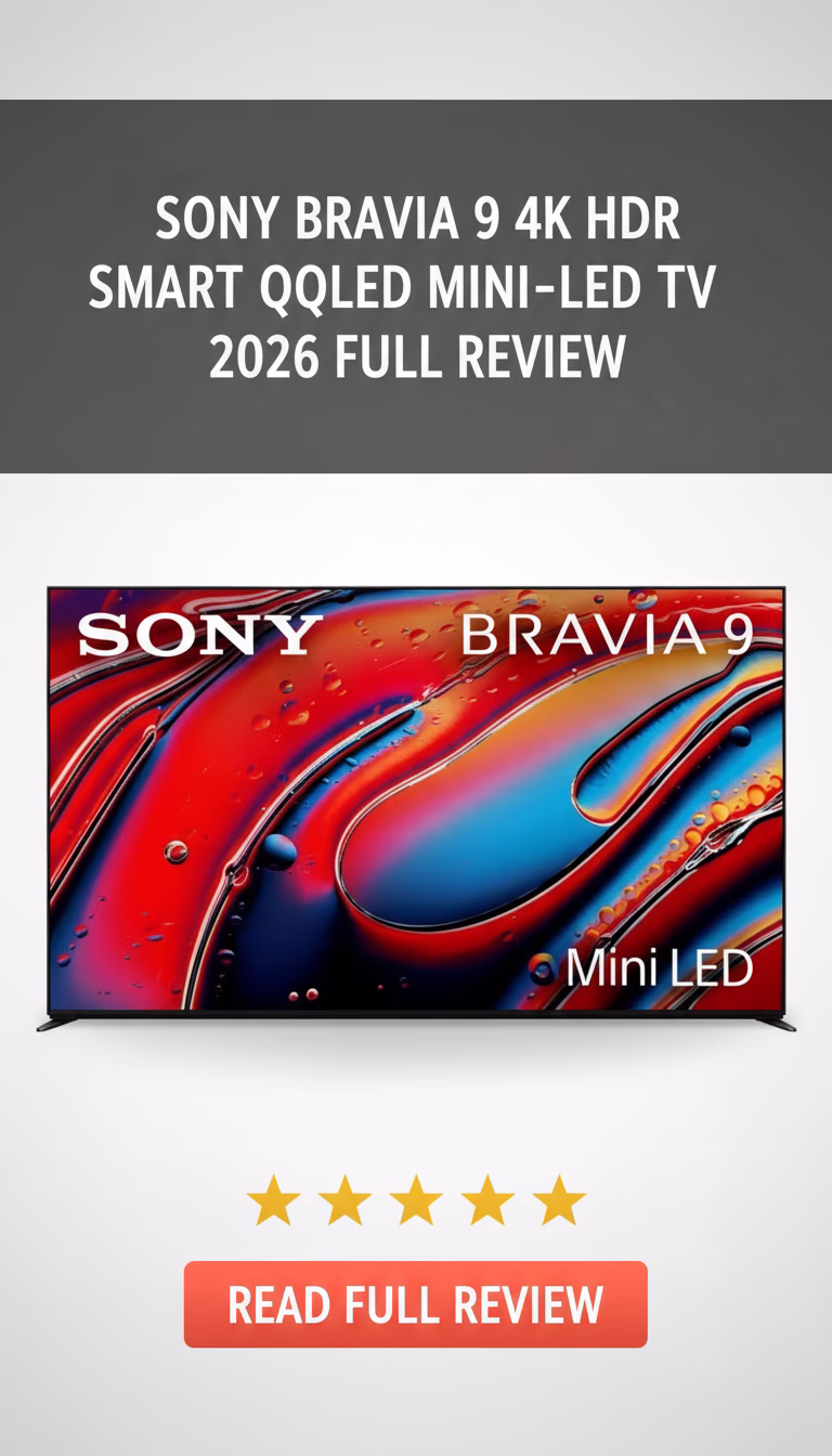 Sony Sony BRAVIA 9 4K HDR Smart QLED Mini-LED TV