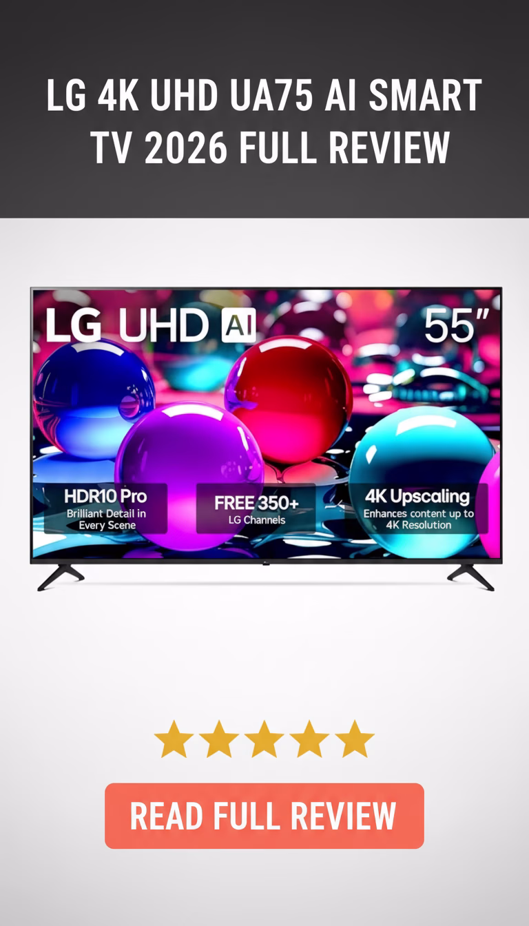 Lg 4K UHD Ua75 AI Smart TV