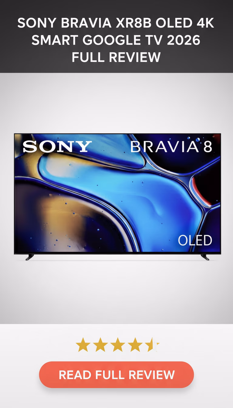 Sony Bravia XR8B OLED 4K Smart Google TV Review