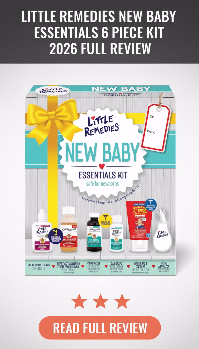 Little Remedies New Baby Essentials 6 Piece Kit