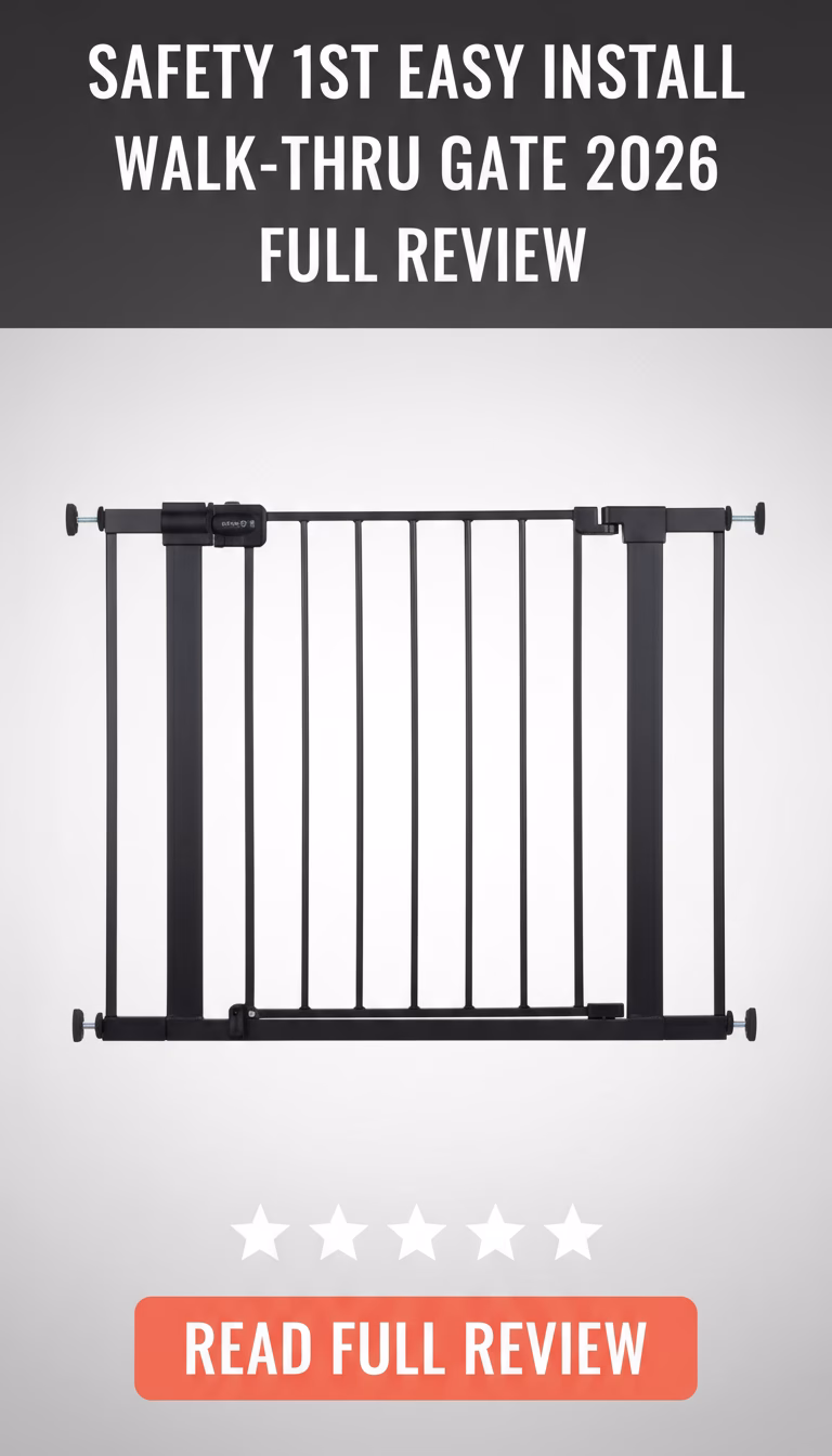 Safety Safety 1st Easy Install Walk-Thru Gate