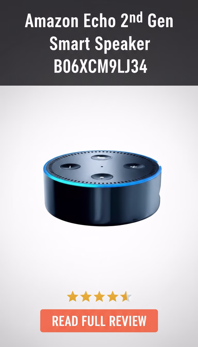 Amazon Amazon Echo 2nd Gen Smart Speaker B06XCM9LJ4