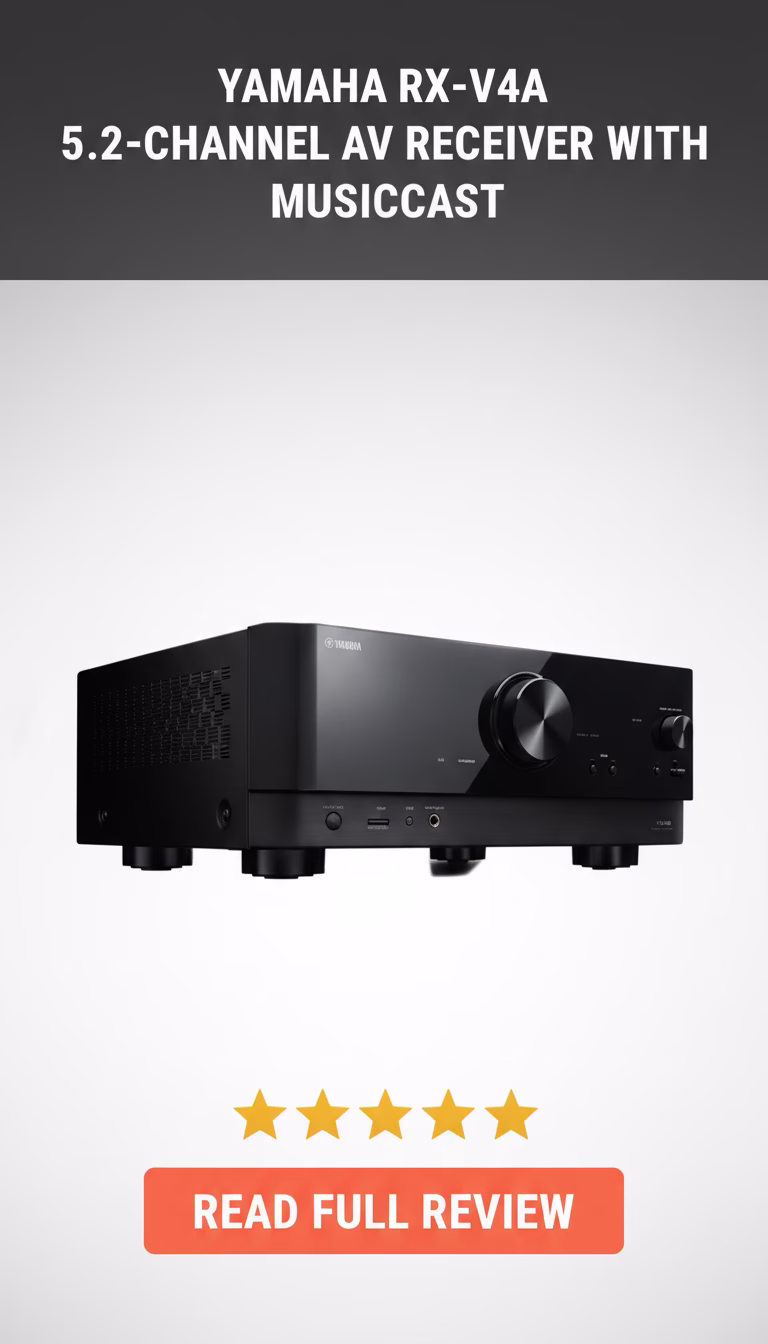 Yamaha RX-V4A 5.2-Channel AV Receiver with MusicCast Review