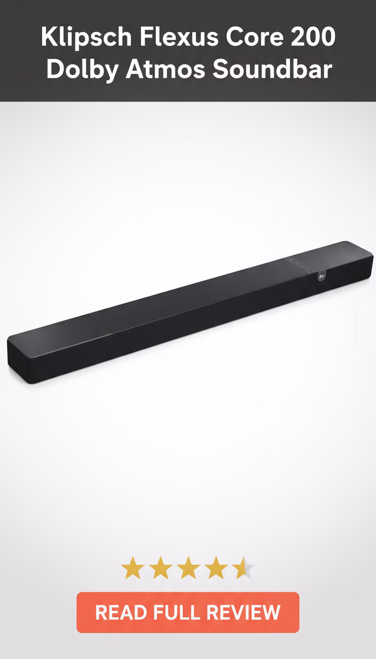 Klipsch Klipsch Flexus Core 200 3.1.2-Channel Dolby Atmos Soundbar