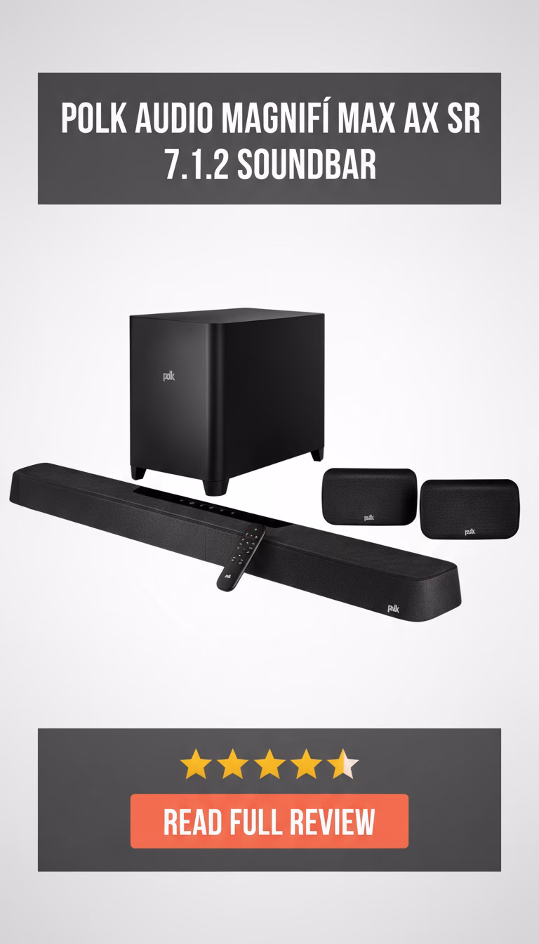Polk Audio MagniFi Max AX SR 7.1.2 Soundbar