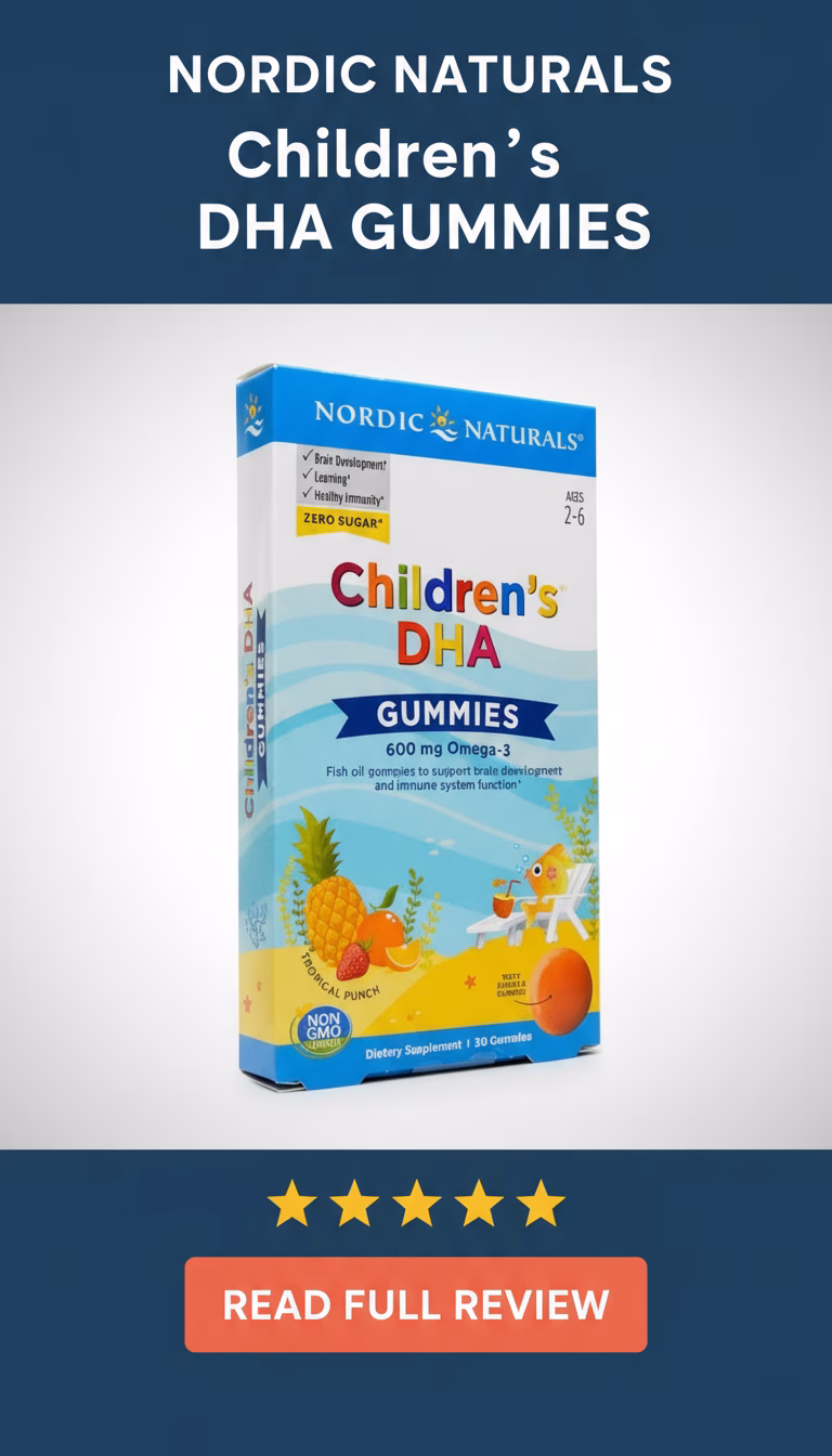 Nordic Naturals Children's DHA 30 Gummies Review
