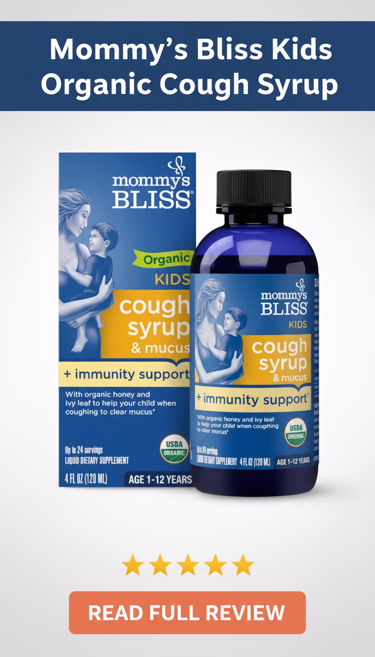 Mommy's Mommy's Bliss Kids Organic Cough Syrup
