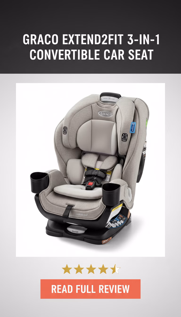 Graco Extend2Fit 3-in-1 Convertible Car Seat
