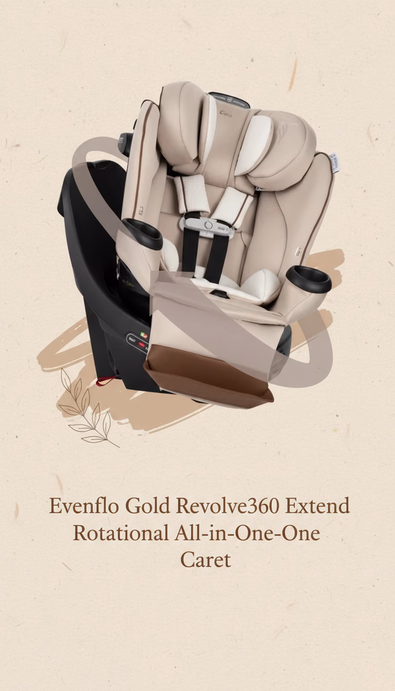 Evenflo Gold Revolve360 Extend Rotational All-in-One Car Seat Review