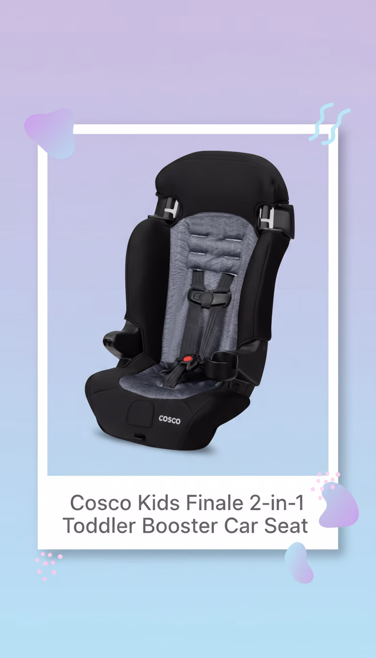 Cosco Cosco Kids Finale 2-in-1 Toddler Booster Car Seat