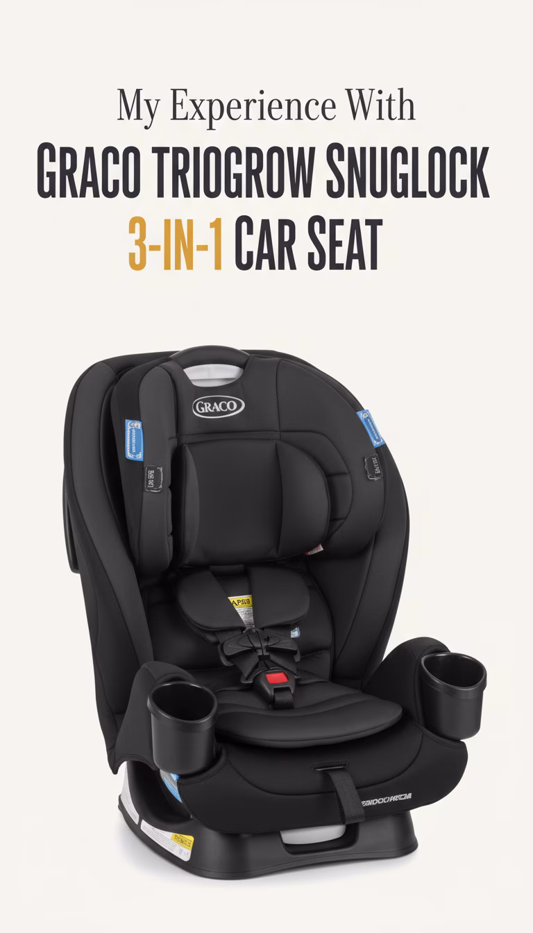Graco TrioGrow SnugLock 3-in-1 Car Seat