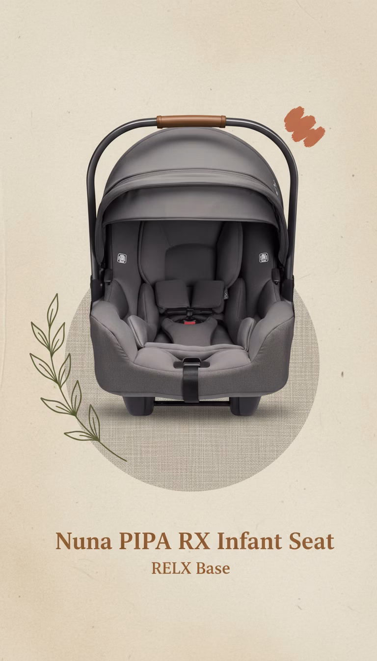 Nuna Nuna PIPA RX Infant Car Seat + RELX Base
