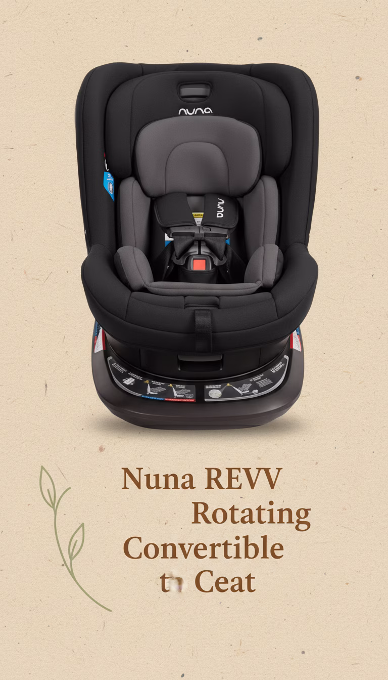 Nuna REVV Rotating Convertible Car Seat Review