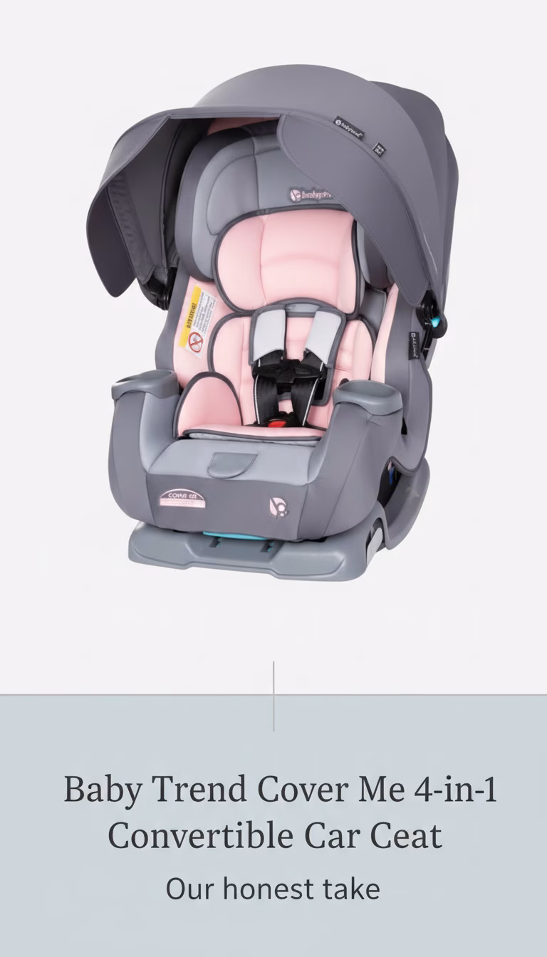 Baby Baby Trend Cover Me 4-in-1 Convertible Car Seat