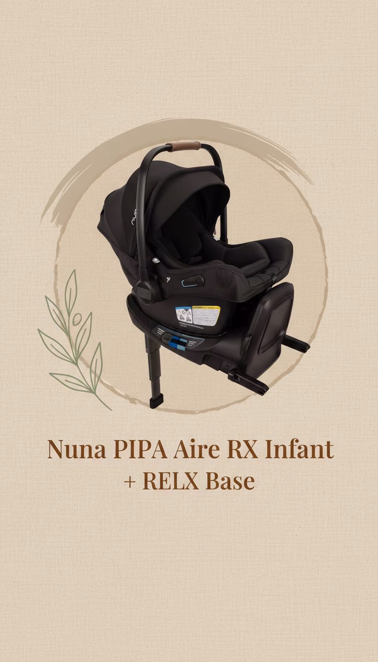 Nuna PIPA Aire RX Infant Car Seat + RELX Base Review