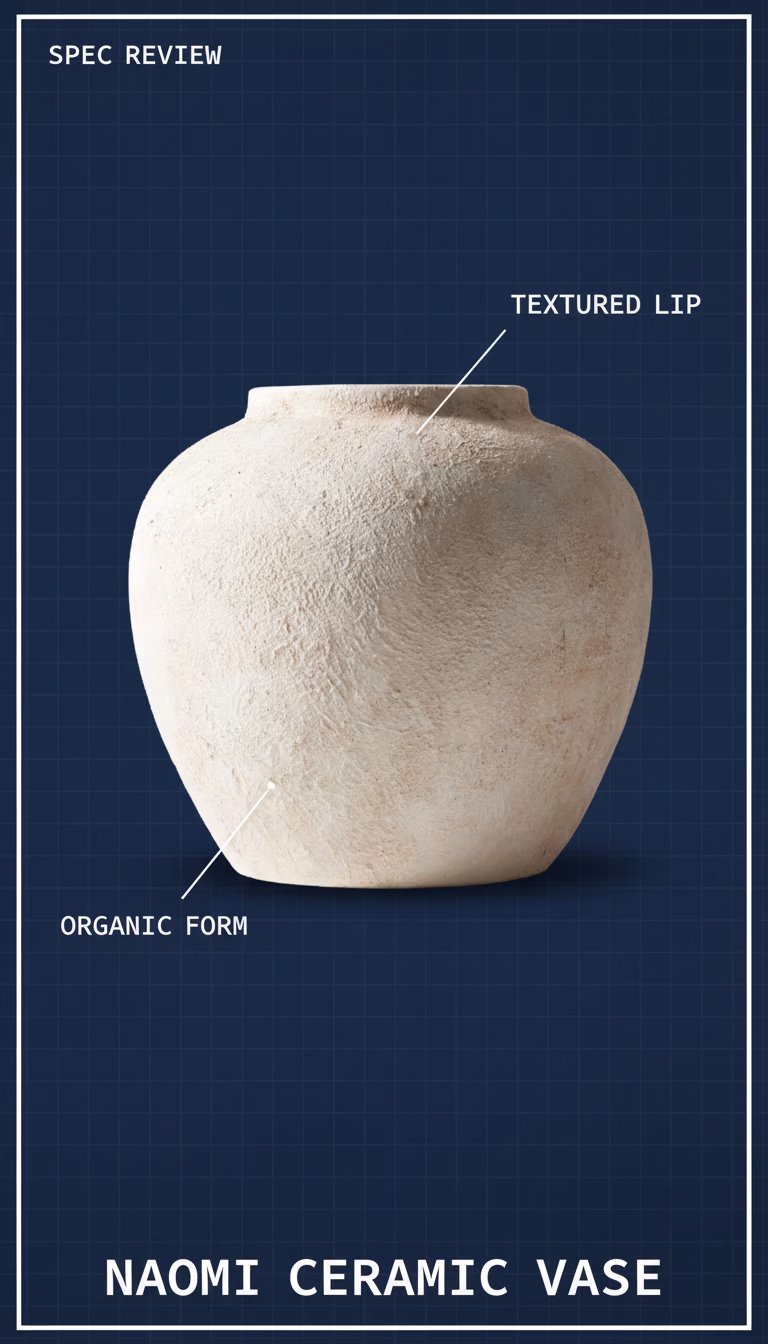 Naomi Naomi Ceramic Vase