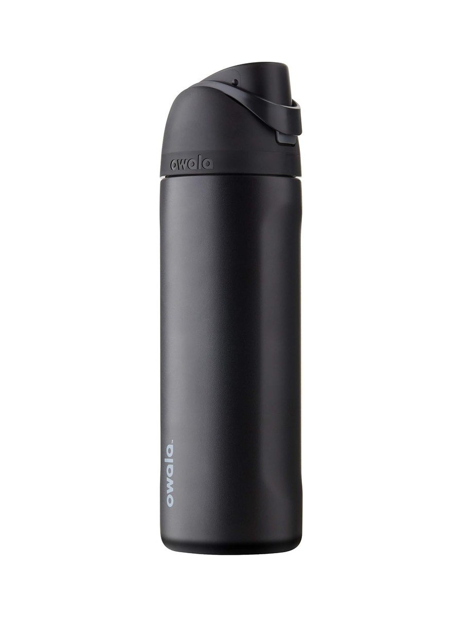 Owala FreeSip Insulated Stainless Steel Water Bottle 24 oz, product photo on a white background.